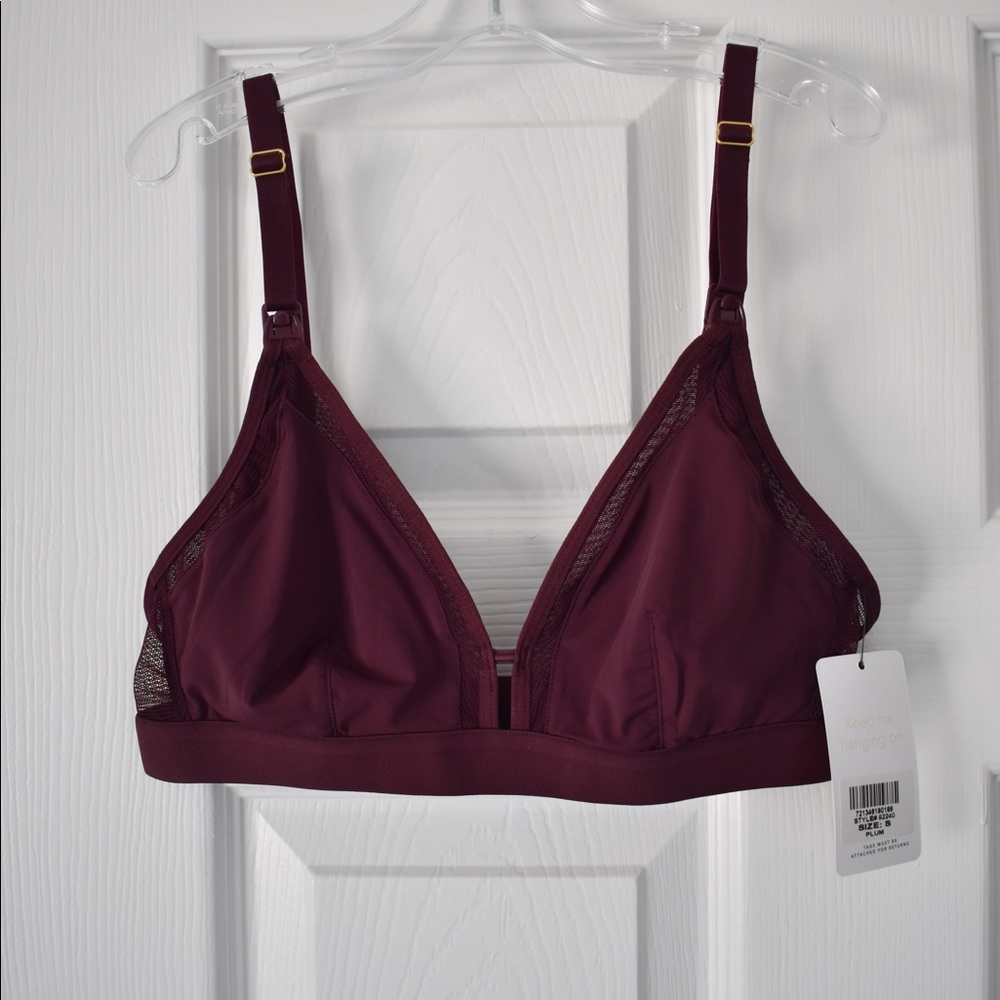 New lively nursing bra in Plum. Size Small